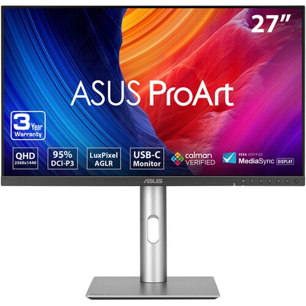 27" QHD monitor ASUS ProArt PA278CFRV