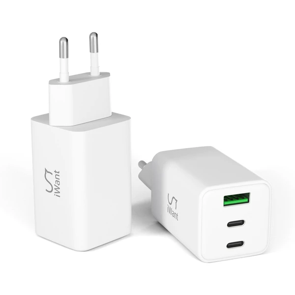 iWant 65W GaN síťová nabíječka bílá - Nabíječky - Obrázek S1XD000J01