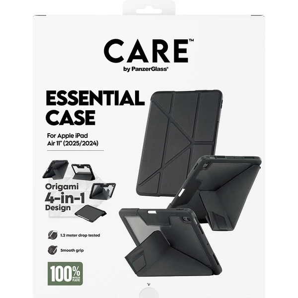 PanzerGlass® CARE 4v1 Essential pouzdro Apple iPad Air 11" (2025/2024) černé - Pouzdra - Obrázek S1XL000K01
