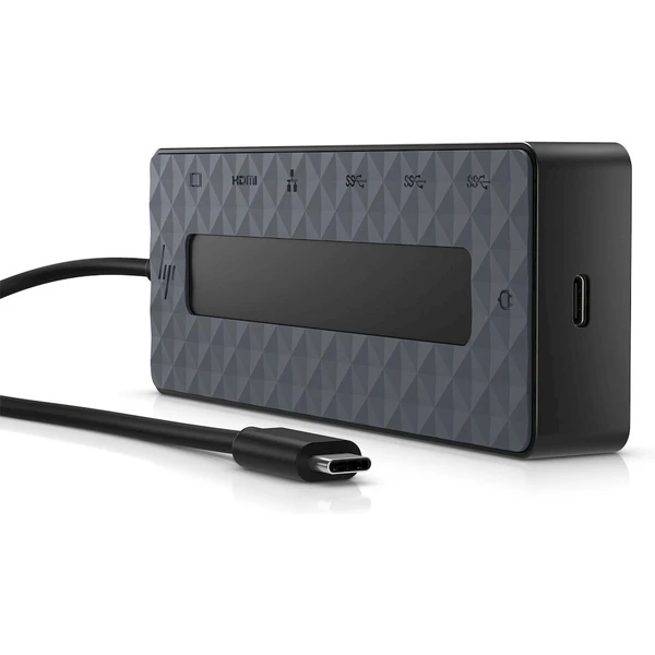 HP Universal USB-C Hub + napájecí adaptér - USB huby - Obrázek S1YB000N01