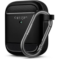 Spigen Rugged Armor pouzdro AirPods černé - Pouzdra