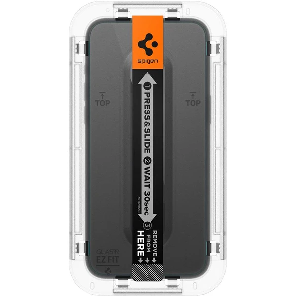 Spigen Glass tR EZ Fit Privacy 2 Pack tvrzené sklo iPhone 15 Pro čiré - Ochranné folie a skla - Obrázek S1Z8000601