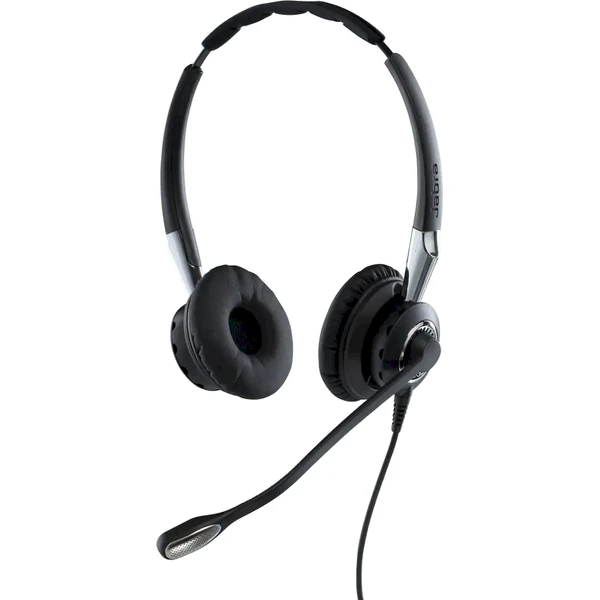 Jabra BIZ 2400 II Duo sluchátka černá Černá/stříbrná