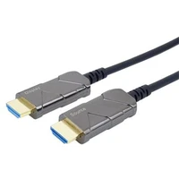 PremiumCord HDMI 2.1/HDMI 2.1 optický kabel s ethernetem 8K 20m černý - Kabely a redukce