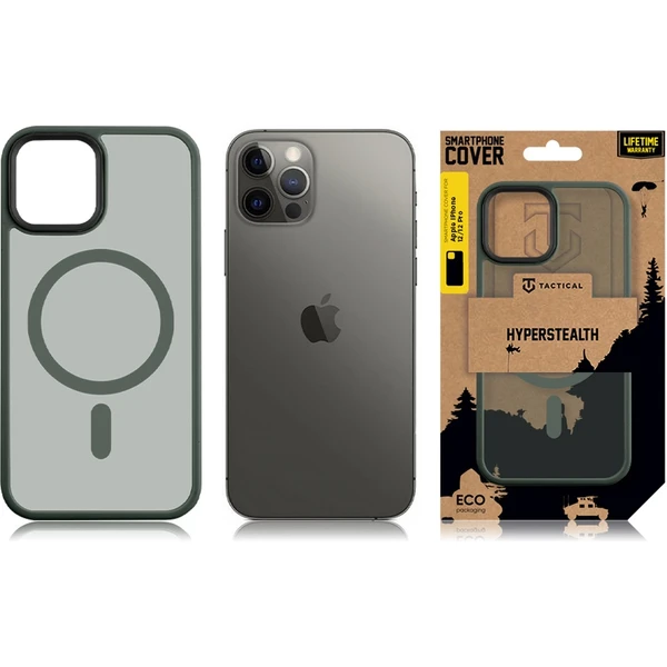 Tactical MagForce Hyperstealth kryt iPhone 12/12 Pro Forest Green - Pouzdra - Obrázek S2G1000701