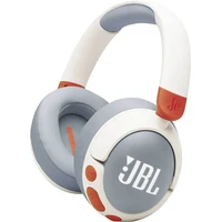 JBL Junior JR470NC dětská bezdrátová sluchátka bílá - Sluchátka