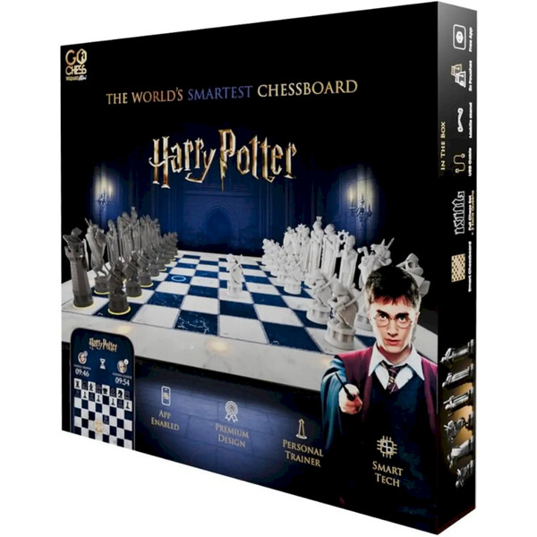 Harry Potter GoChess chytrá šachovnice s kouzelnickým příběhem