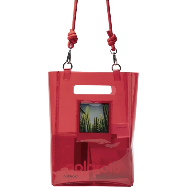 Polaroid TPU Bucket Bag taška červená - Tašky - Obrázek S36B000O01