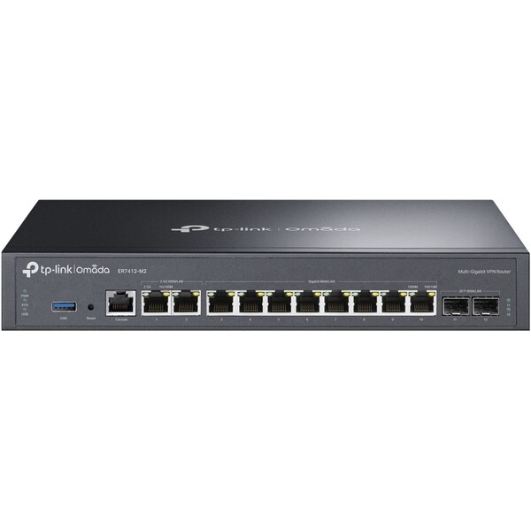 TP-Link ER7412-M2 VPN router Černá