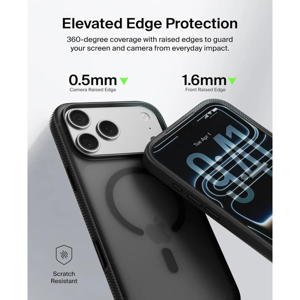 Belkin SheerForce Grip MagSafe kryt iPhone 17 Pro pistáciově zelený - Pouzdra - Obrázek S3CN000K01