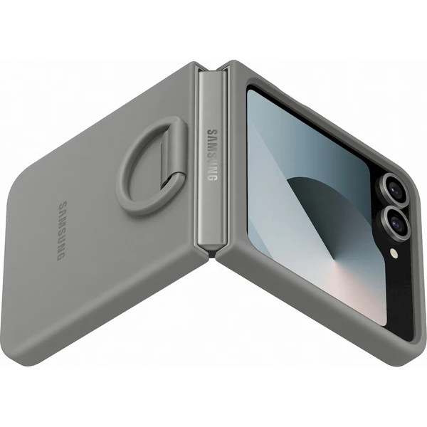 Samsung Silicone Case kryt Galaxy Z Flip6 šedý - Pouzdra - Obrázek S3E7000L01