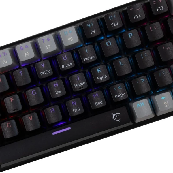 White Shark WAKIZASHI 2 herní mechanická klávesnice (US) (RED switch) černošedá - Klávesnice - Obrázek S3MD000J01