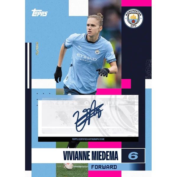 Topps fotbalové karty Manchester City FC 2024/25 Team Set - Fotbalové karty - Obrázek S3MF000J01