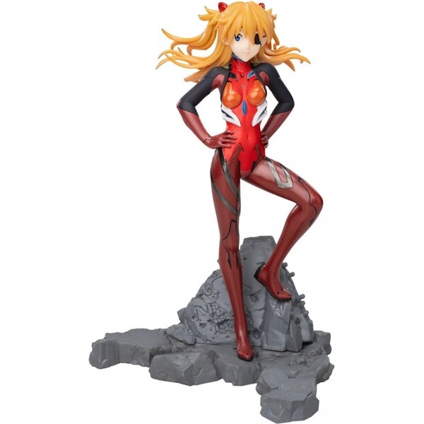 Sega Evangelion Thrice Upon a Time Asuka Shikinami Langley Vignetteum Vícebarevná