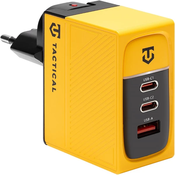 Tactical Nett Warrior GaN 100W nabíječka žlutá - Nabíječky - Obrázek S4A8000701