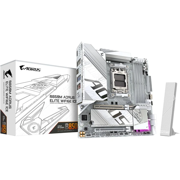 GIGABYTE B850M AORUS ELITE WIFI6E ICE - Základní desky - Obrázek S4BB000O01