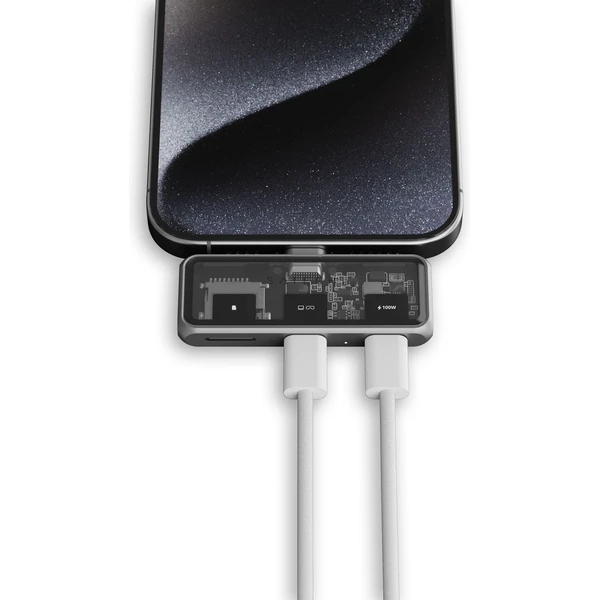 Satechi Mobile XR Hub s duálním USB-C a microSD vesmírně šedý - USB huby - Obrázek S4BF000O01