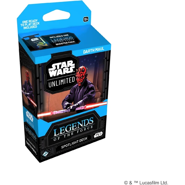 Star Wars: Unlimited 05 - Legends of the Force  - Spotlight Deck - Star Wars TCG - Obrázek S4EE000K01