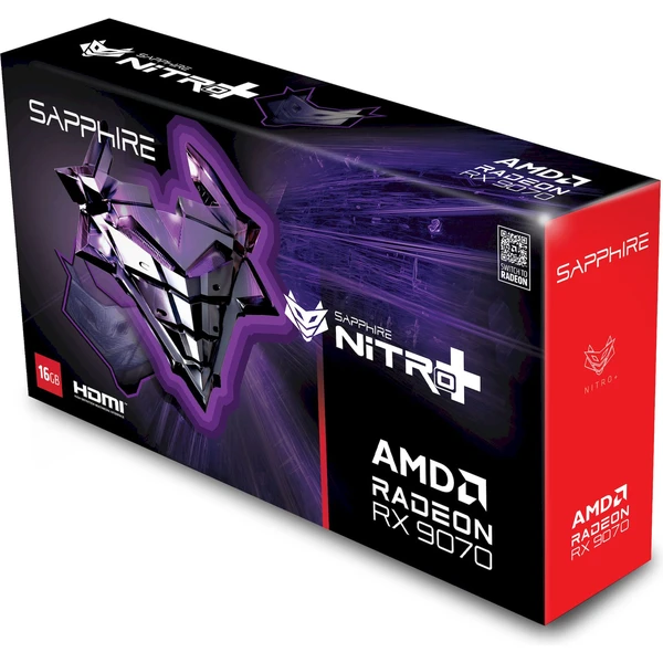 Sapphire NITRO+ AMD Radeon RX 9070 GAMING OC 16GB - Grafické karty - Obrázek S4LE000L01