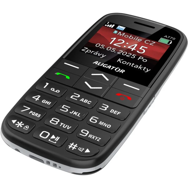 ALIGATOR A770 Senior + stolní nabíječka černý - Mobilní telefony - Obrázek S4WG000J01