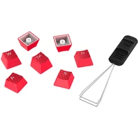 HyperX Rubber klávesy červené (US) - Klávesnice