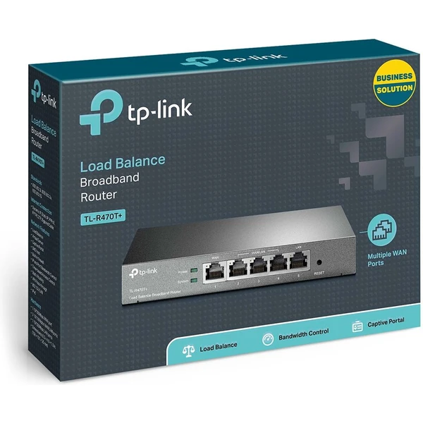 TP-Link TL-R470T+ router černý - Routery - Obrázek S50C100501