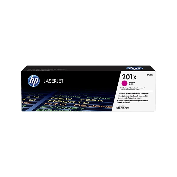 HP CF403X č. 201X Purpurová originální - Tonery - Hlavní obrázek