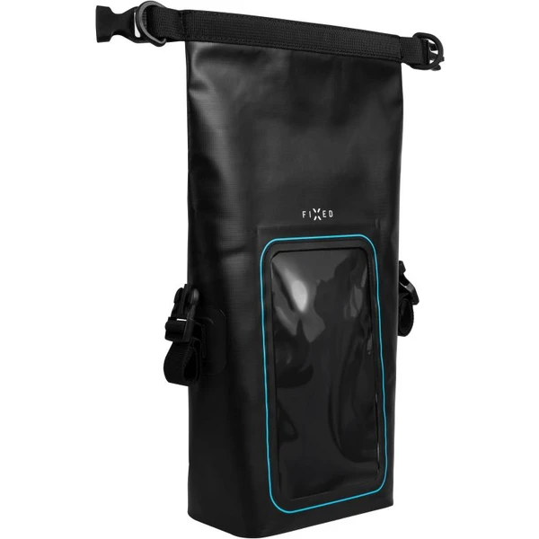 FIXED Float Bag 3L voděodolný vak s kapsou pro mobilní telefon černý - Pouzdra - Obrázek S555000N01