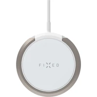 FIXED MagPad bezdrátová MagSafe nabíječka se stojánkem (15W) bílá - Nabíječky