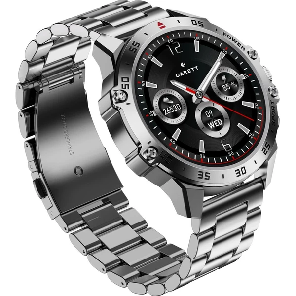 Garett Smartwatch V14 stříbrné - Chytré hodinky - Obrázek S5GE000O01