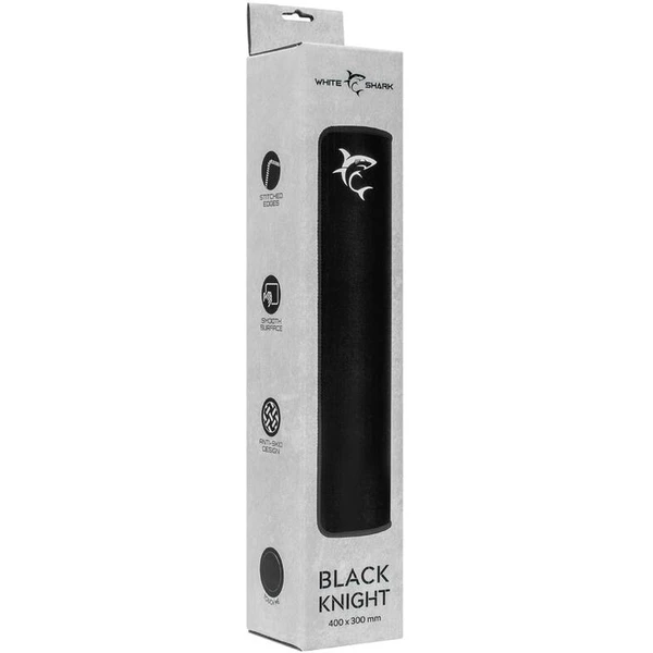 White Shark BLACK-KNIGHT herní podložka pod myš - Podložky - Obrázek S5K7000K01