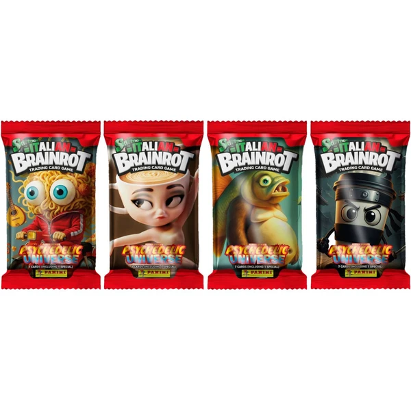 Panini Italian Brainrot balíček karet - Sběratelské karty a nálepky - Obrázek S64G000K01