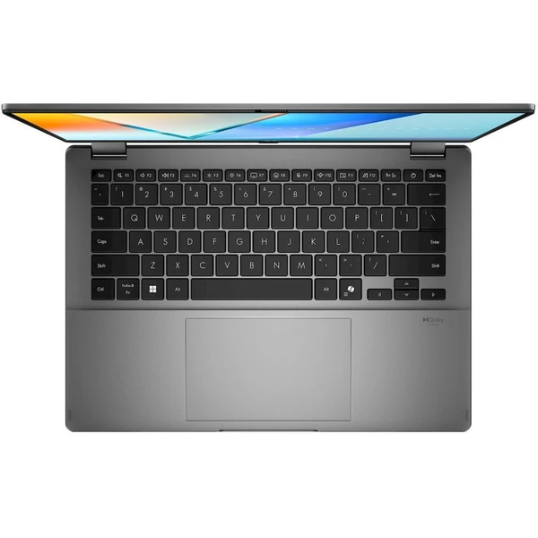 ASUS Vivobook 14 Flip (TP3407SA-OLED021W) šedý - Notebooky - Obrázek S68C000J01