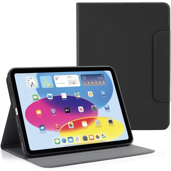 Pipetto Rotating Folio pouzdro Apple iPad (2022) černá Černá