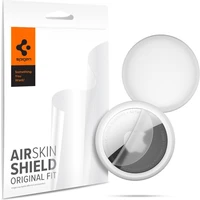 Spigen AirSkin Shield HD 4 Pack ochranná fólie Apple AirTag čirá - Ochranné folie a skla