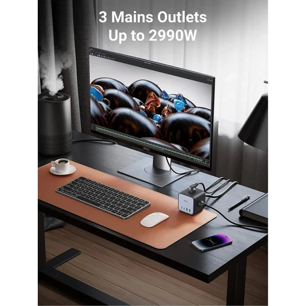 UGREEN DigiNest Cube 65W nabíjecí kostka s GaN - Zásuvky - Obrázek S790000N01
