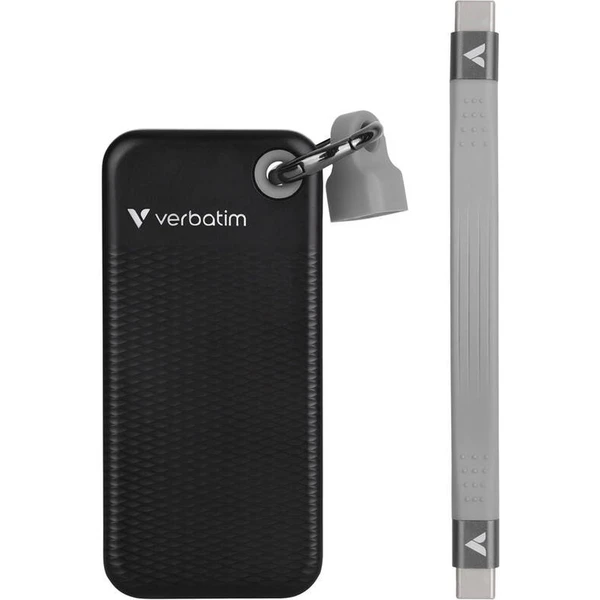 Verbatim Pocket SSD 1TB USB-C černá/šedá - SSD disky - Obrázek S7JD000P01