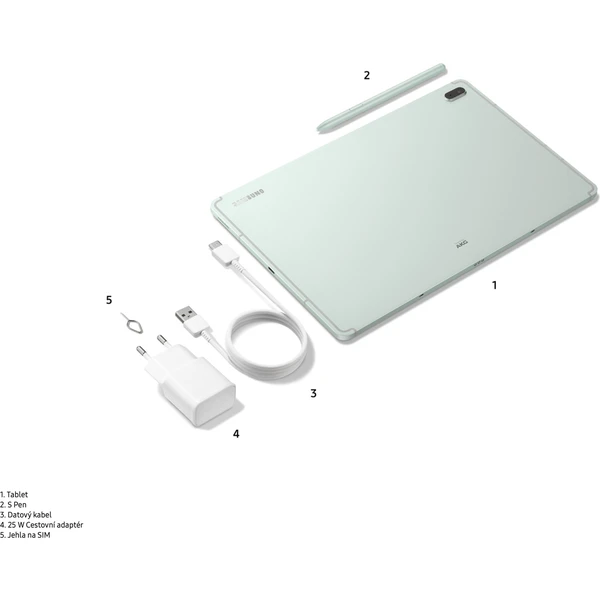 Samsung Galaxy Tab S7 FE WiFi stříbrný - Tablety - Obrázek S7JMF00101