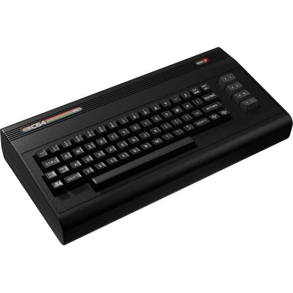 Retro konzole Commodore C64 Mini Black - Retro konzole - Obrázek S7MJ000K01