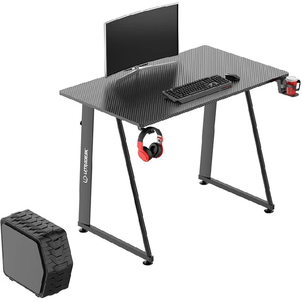 ULTRADESK ENTER V2 kompaktní herní stůl 100x60 cm černý - Stoly - Obrázek S7QXF00101