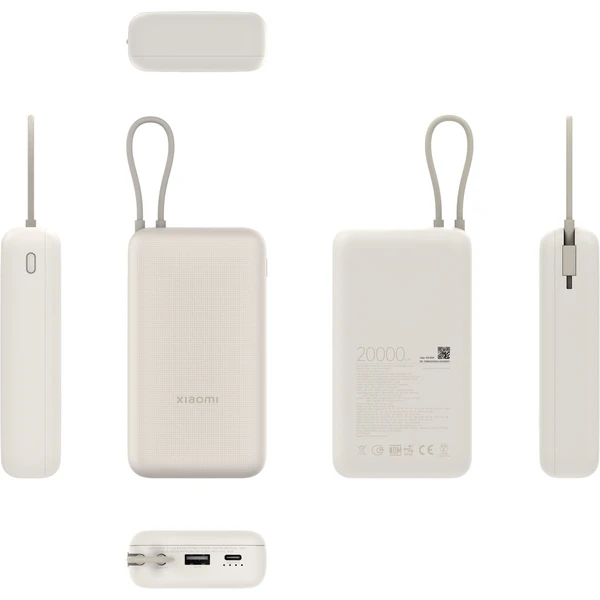Xiaomi 33W 20000mA powerbanka béžová - Powerbanky - Obrázek S82D000L01