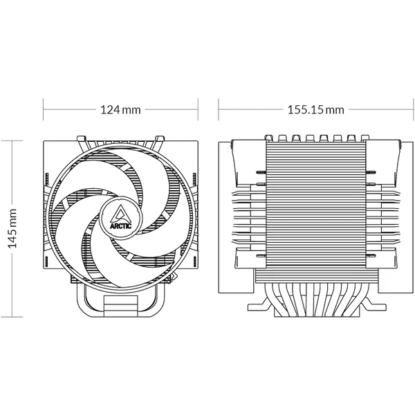 Arctic Freezer 4U-M - Chladiče - Obrázek S869000K01