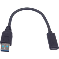 PremiumCord USB-A/USB-C redukce 0,2m černá - Kabely a redukce