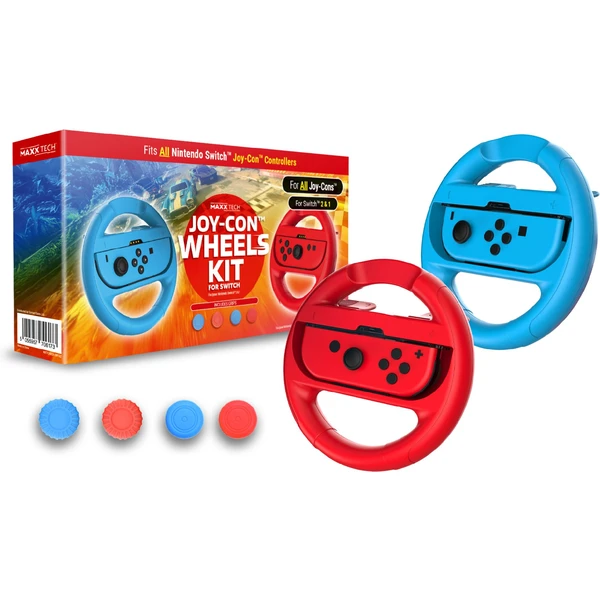 Joy-Con Wheels & Grips (Switch/Switch 2) - Konzolové příslušenství - Obrázek S8EE000P01