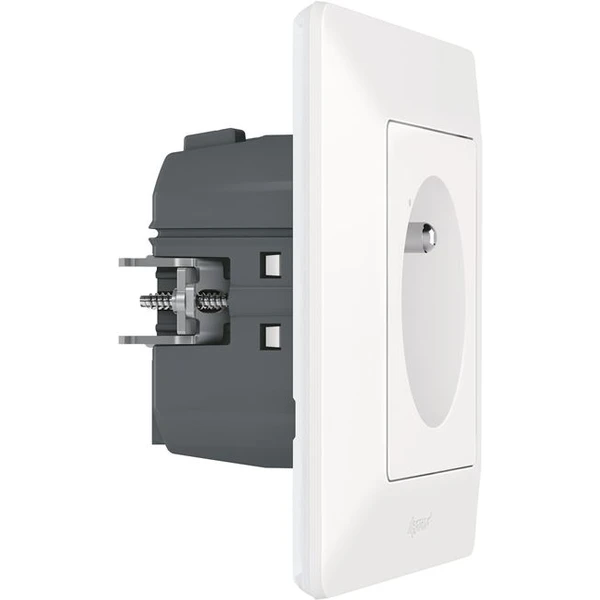 Legrand Valena Life chytrá zásuvka 2P+T bílá - Chytré zásuvky - Obrázek S98IE00101