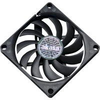 Akasa Slimfan 80mm černý - Ventilátory pro PC