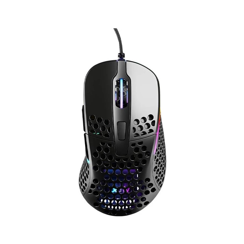 XTRFY Gaming Mouse M4 RGB herní myš černá