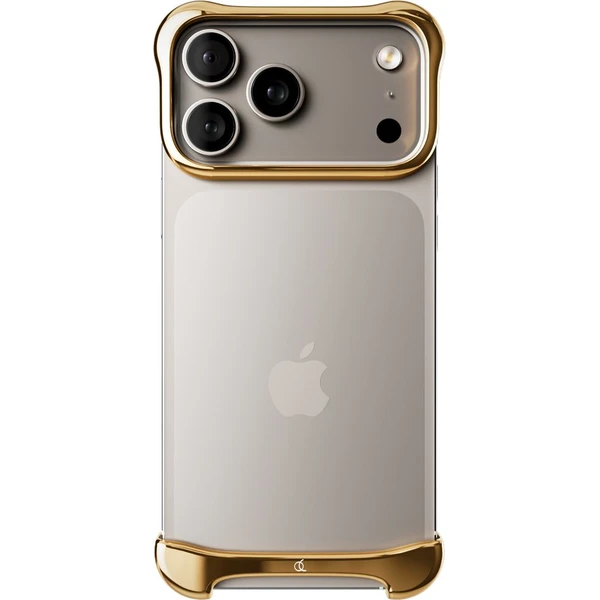 Arc Pulse hliníkový ochranný rám iPhone 17 Pro zlatý - Pouzdra - Obrázek S9DJ000K01