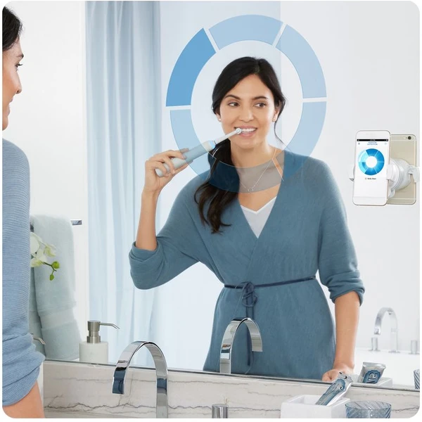 Oral-B Genius 10000 chytrý zubní kartáček bílý - Zubní kartáčky - Obrázek S9FW400301