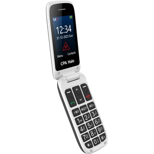 CPA Halo 25 Senior černý s nabíjecím stojánkem - Mobilní telefony - Obrázek S9H6000K01